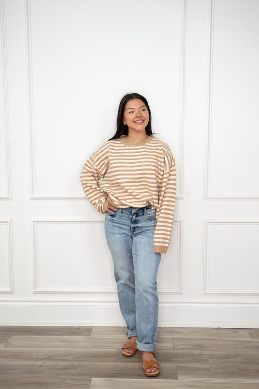 Kasha Stripe Sweater