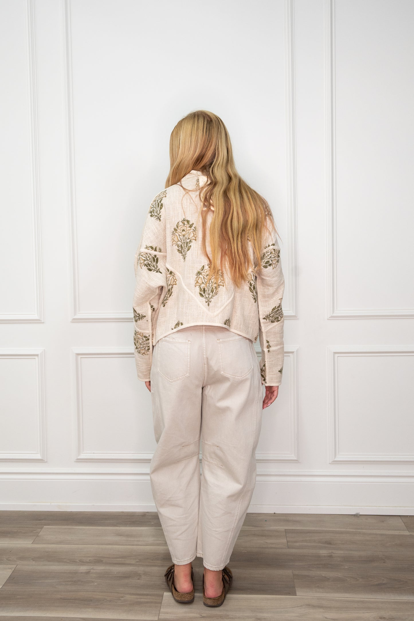 Amella Quilted Button Up