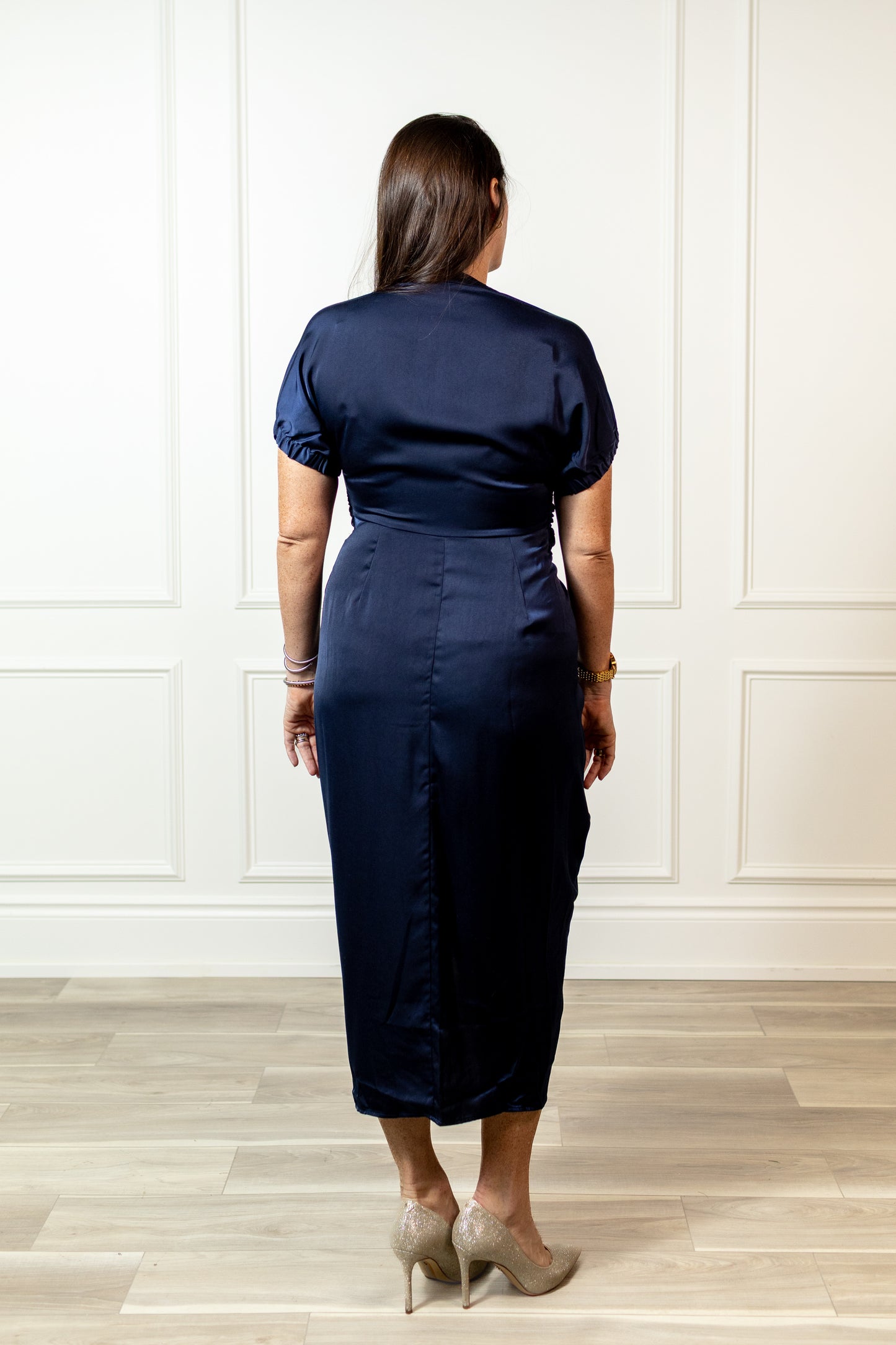 GIANNA NAVY DRESS