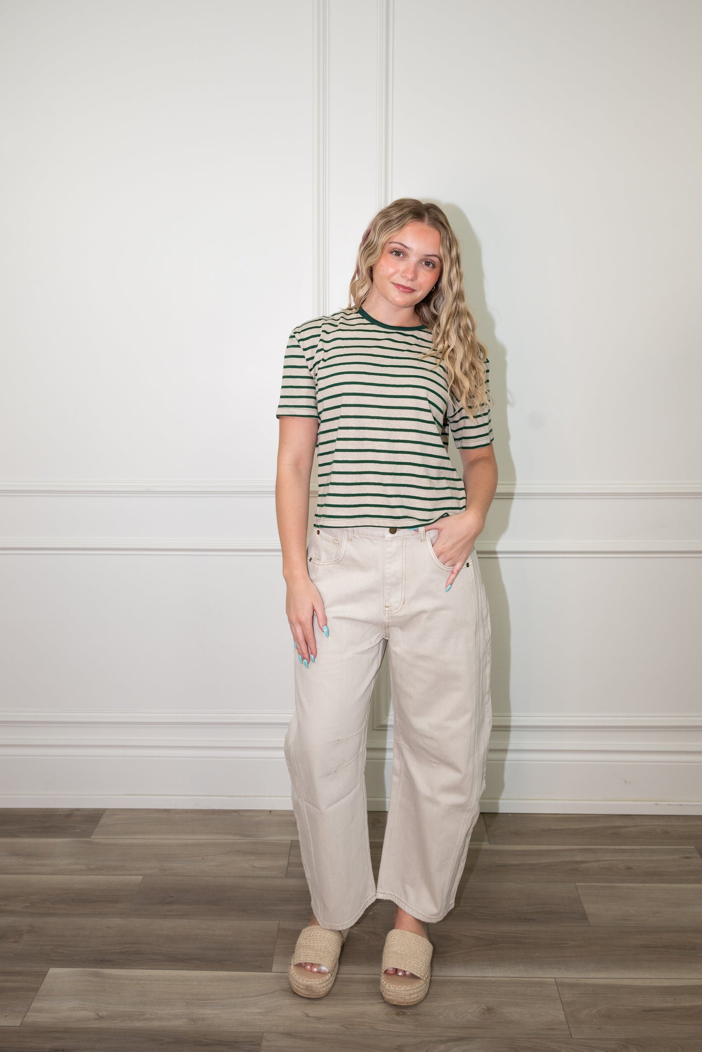 Embra Stripe Tee