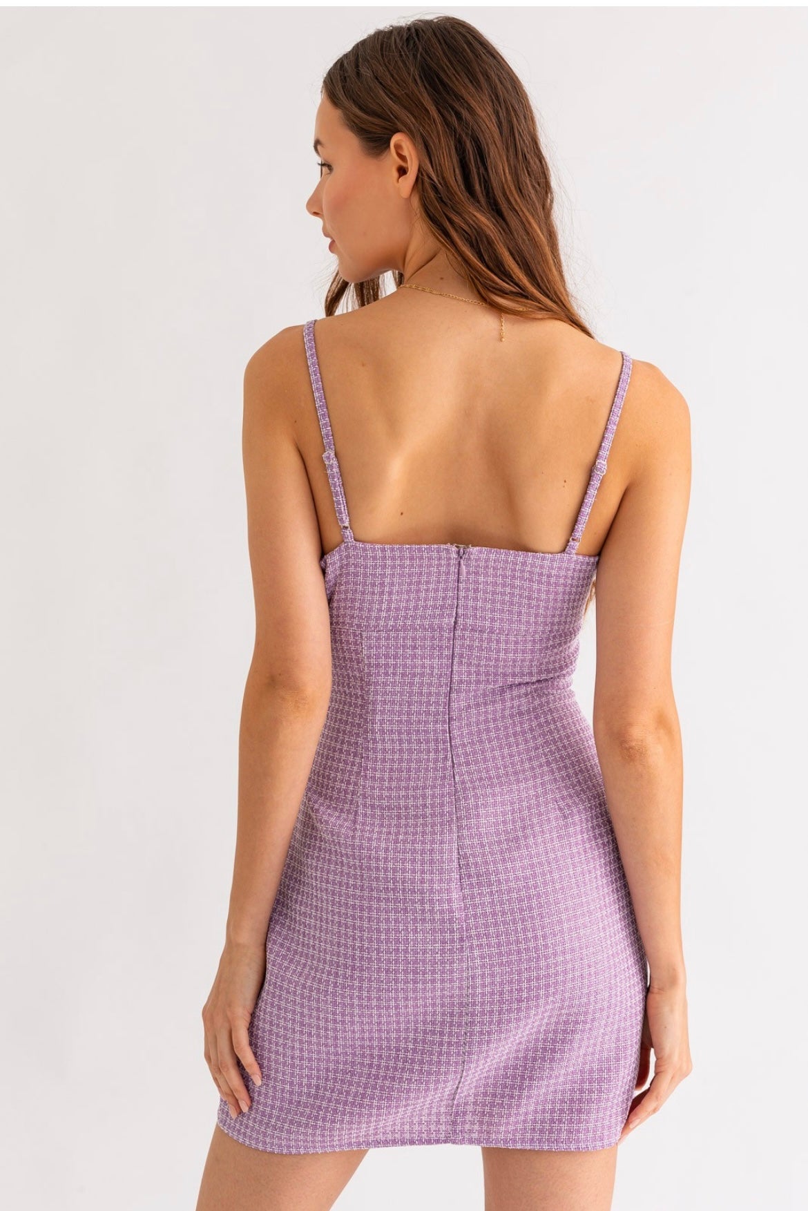 Lavender Haze Mini Dress