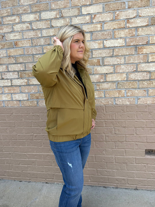 green jacket/vest