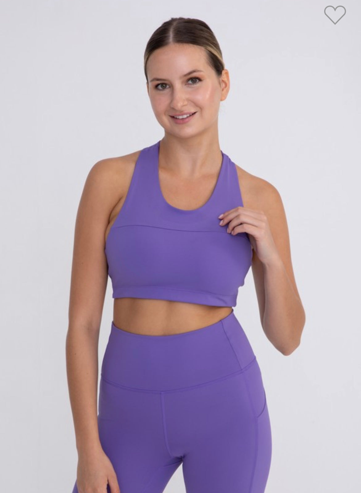 Overlay Adjustable Sports Bra