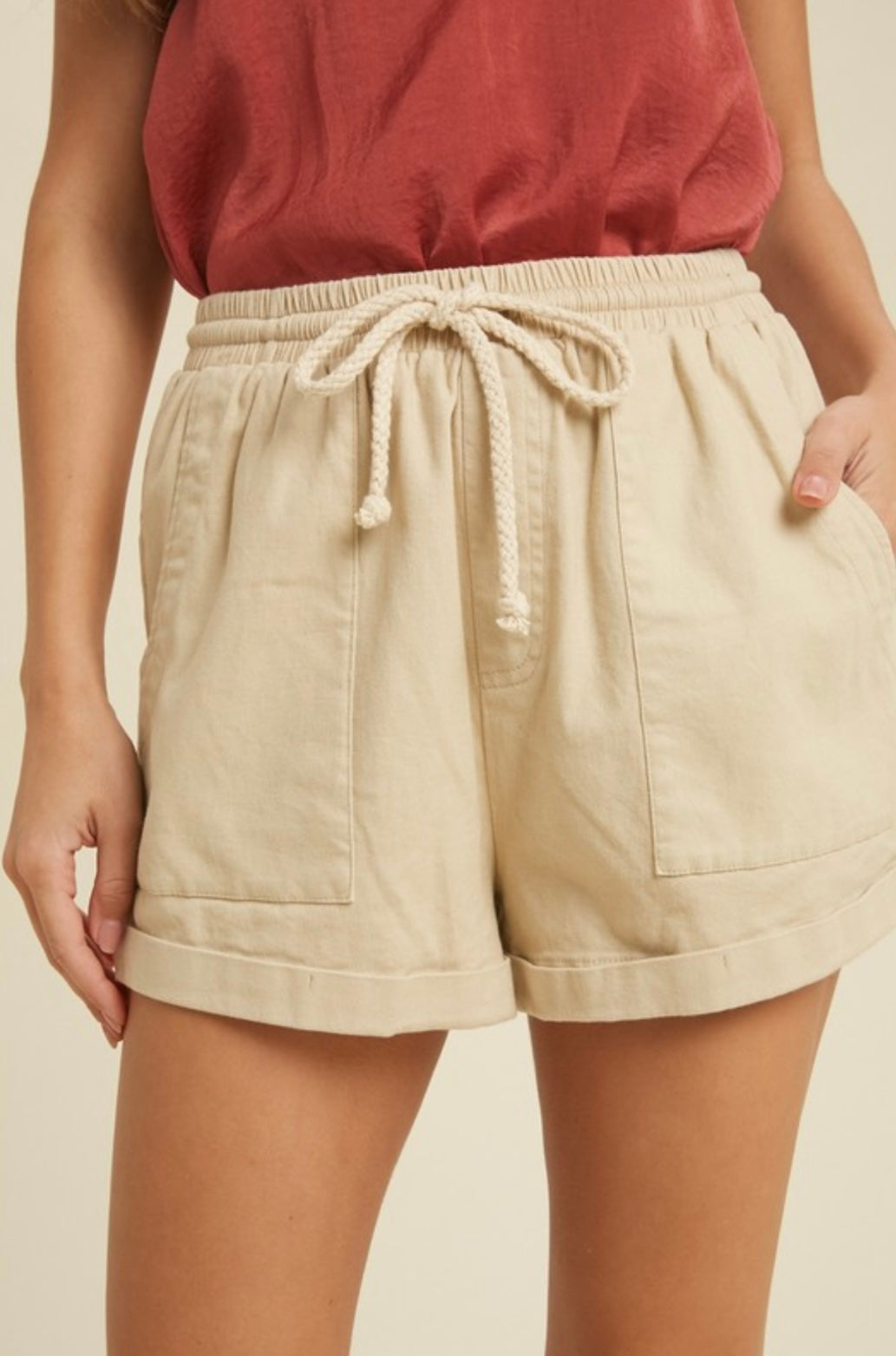 Taupe Shorts