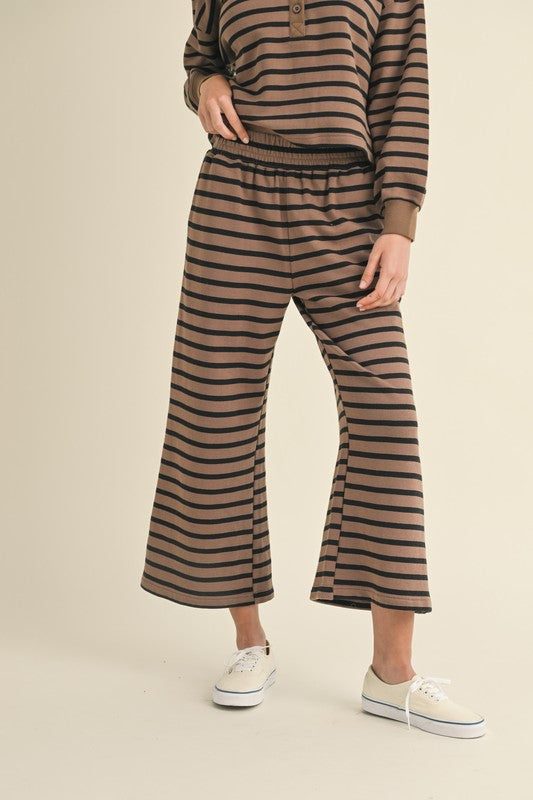 Terry Straight Pant