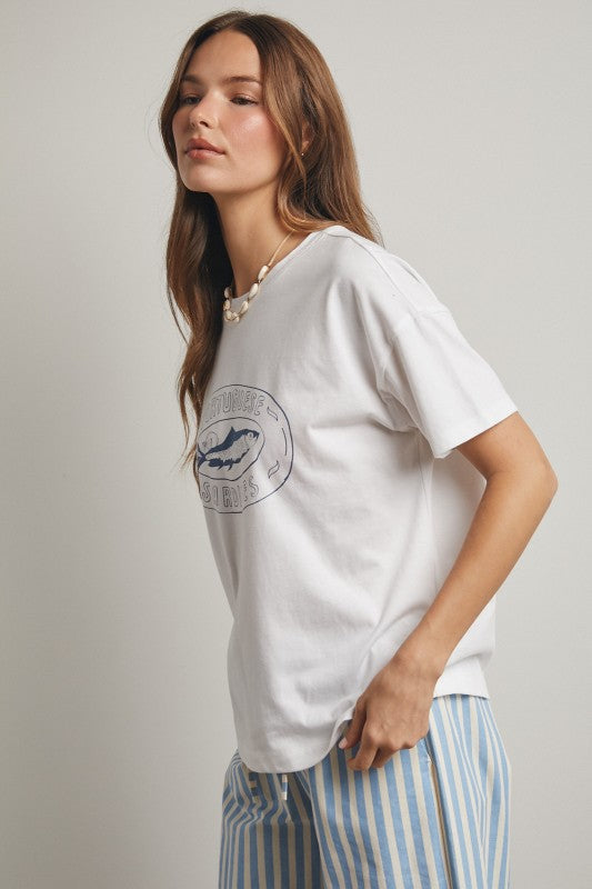 Portuguese Sardines Graphic Knit Tee