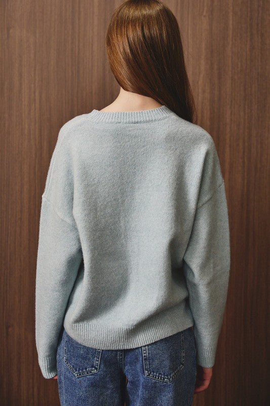 Elowen Crew Neck Horse Sweater