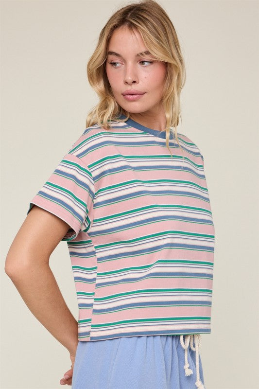 Multicolor Stripe Knit