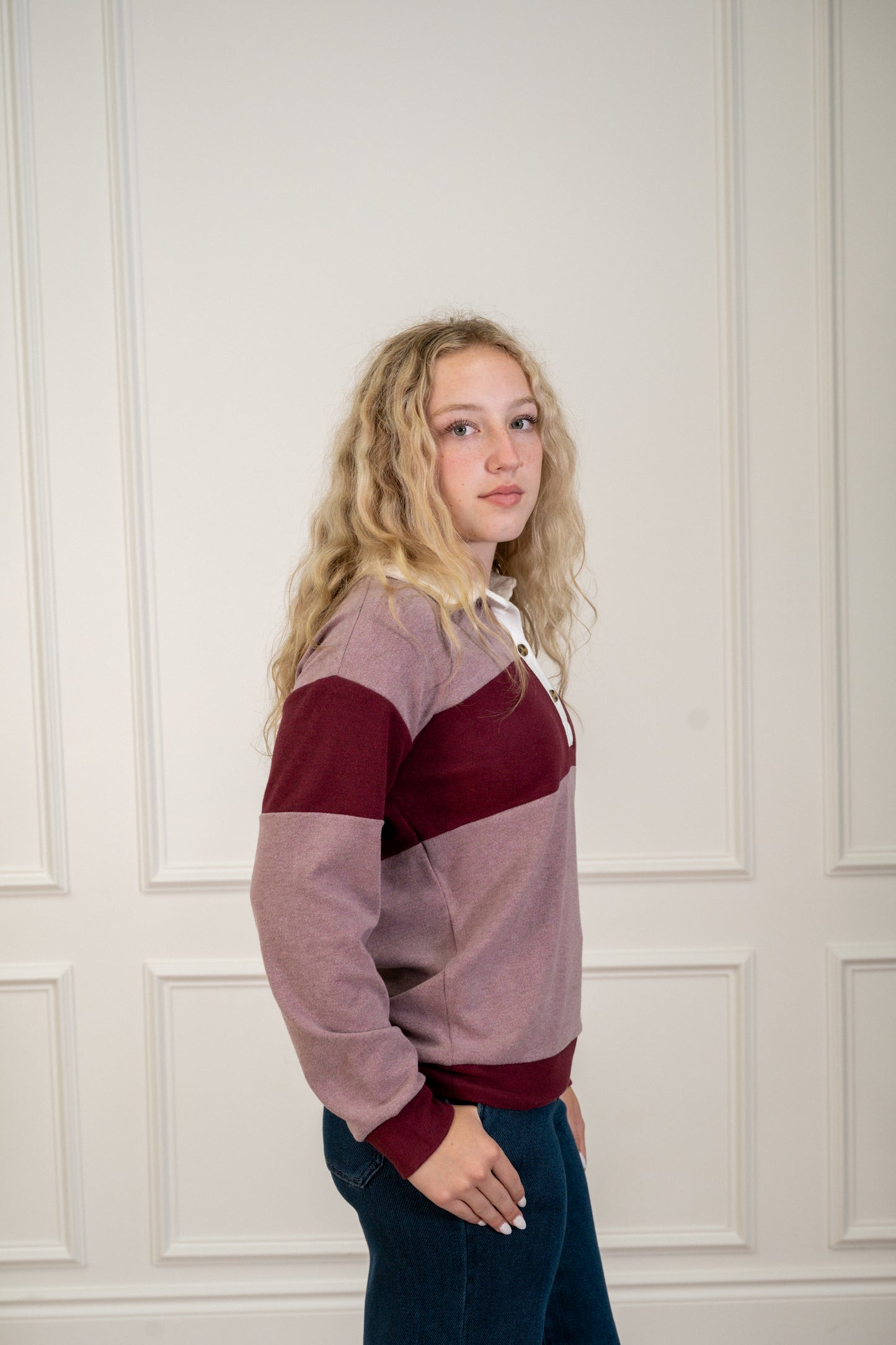 Penrose Mauve Top