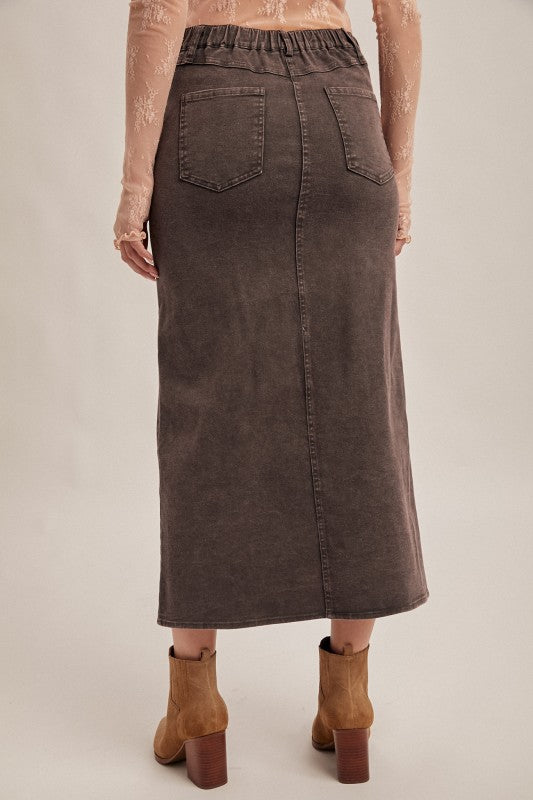 Dark Maxi Skirt