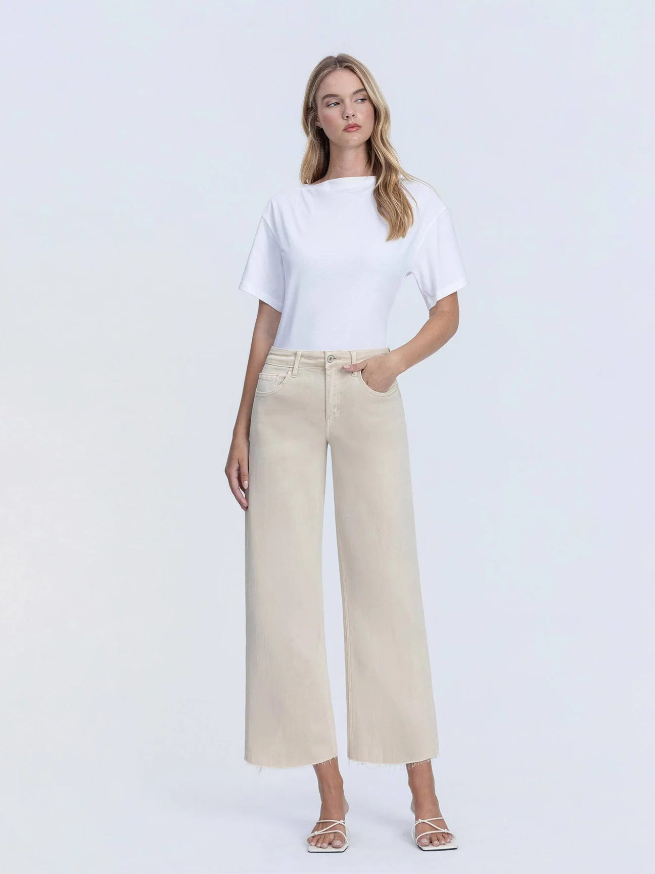 White Swan Vervet Denim