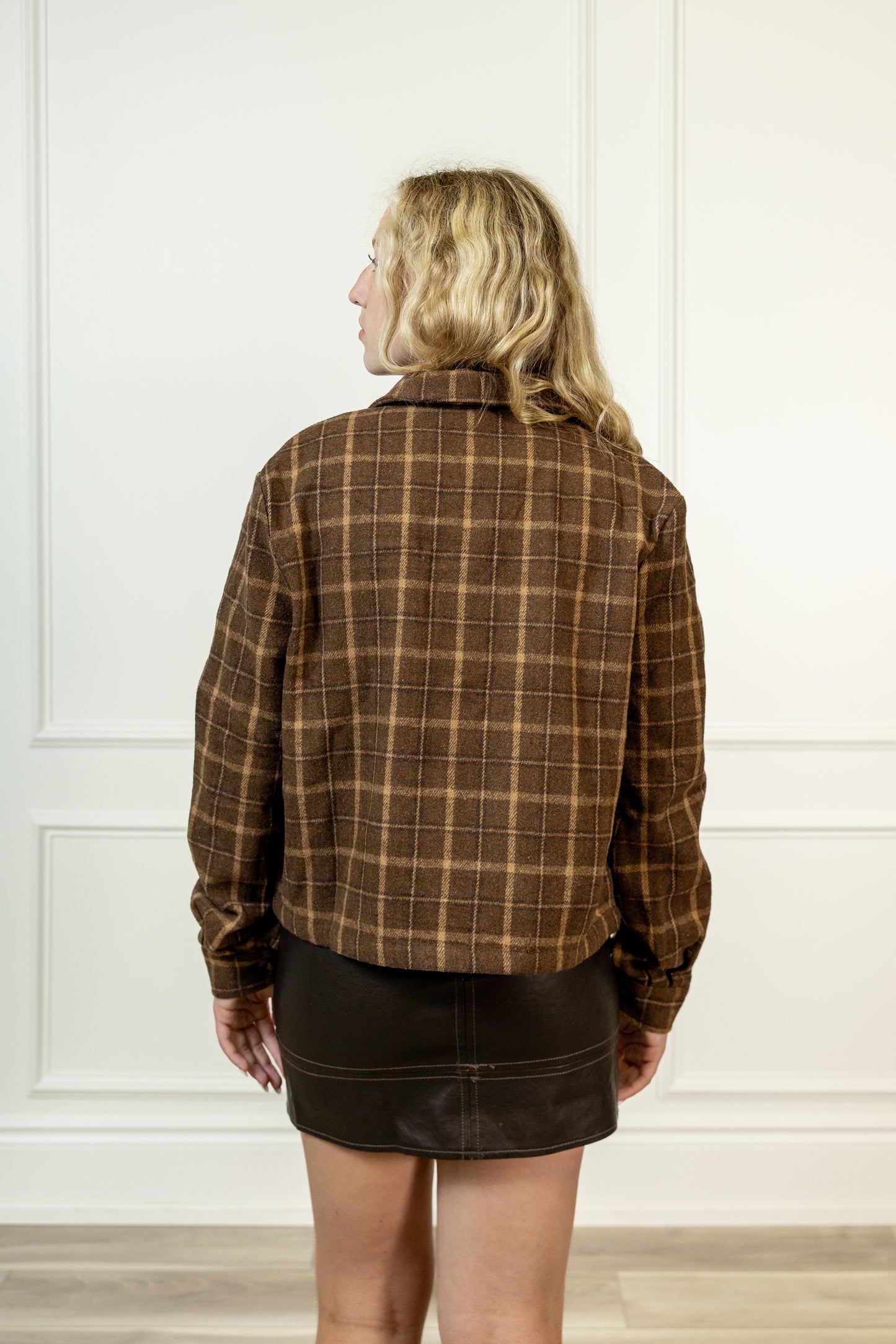 Grenda Plaid Jacket