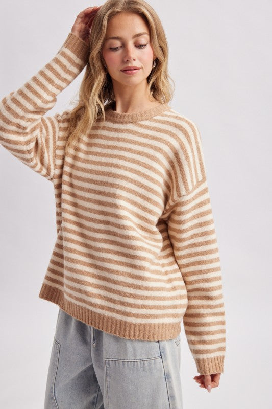 Kasha Stripe Sweater