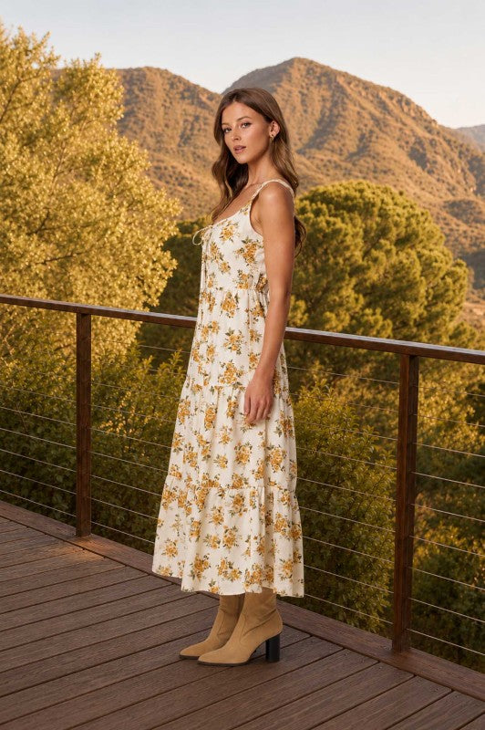 Golden Hour Midi Dress