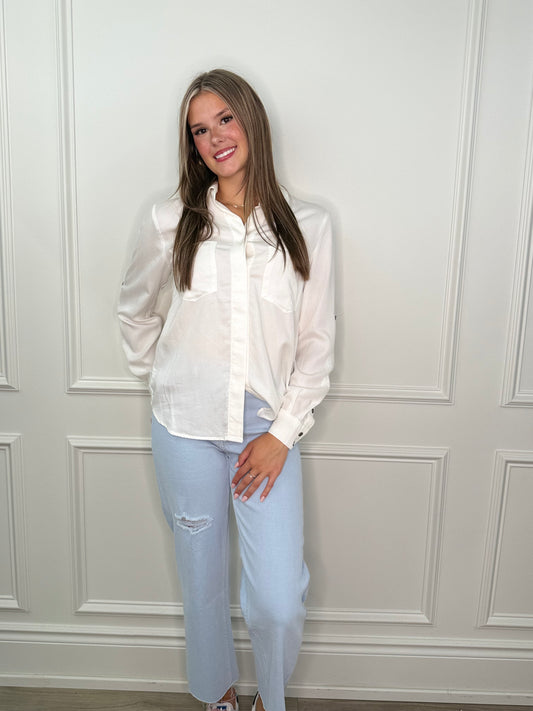 Mia Button Up