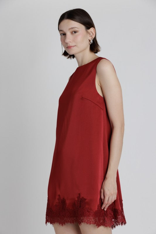 Aureum Satin Lace Mini