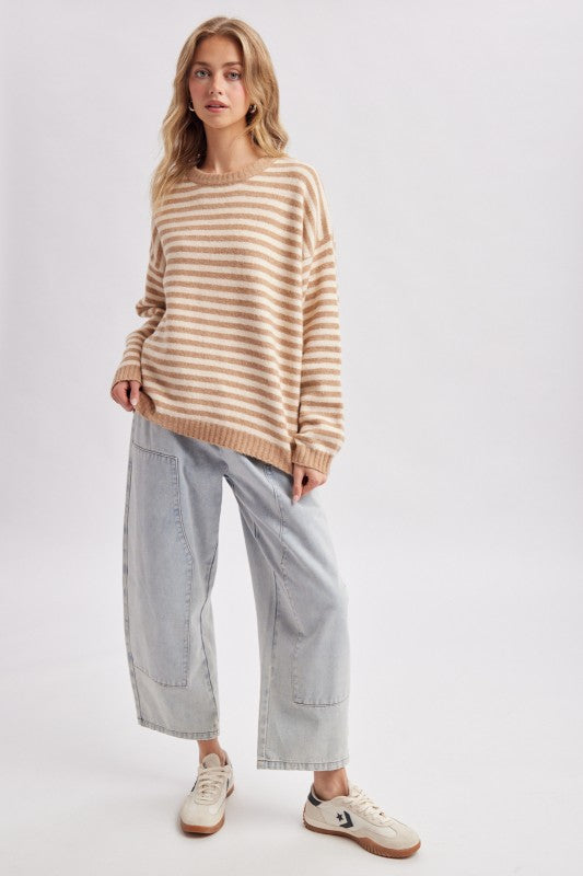Kasha Stripe Sweater