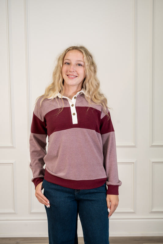 Penrose Mauve Top