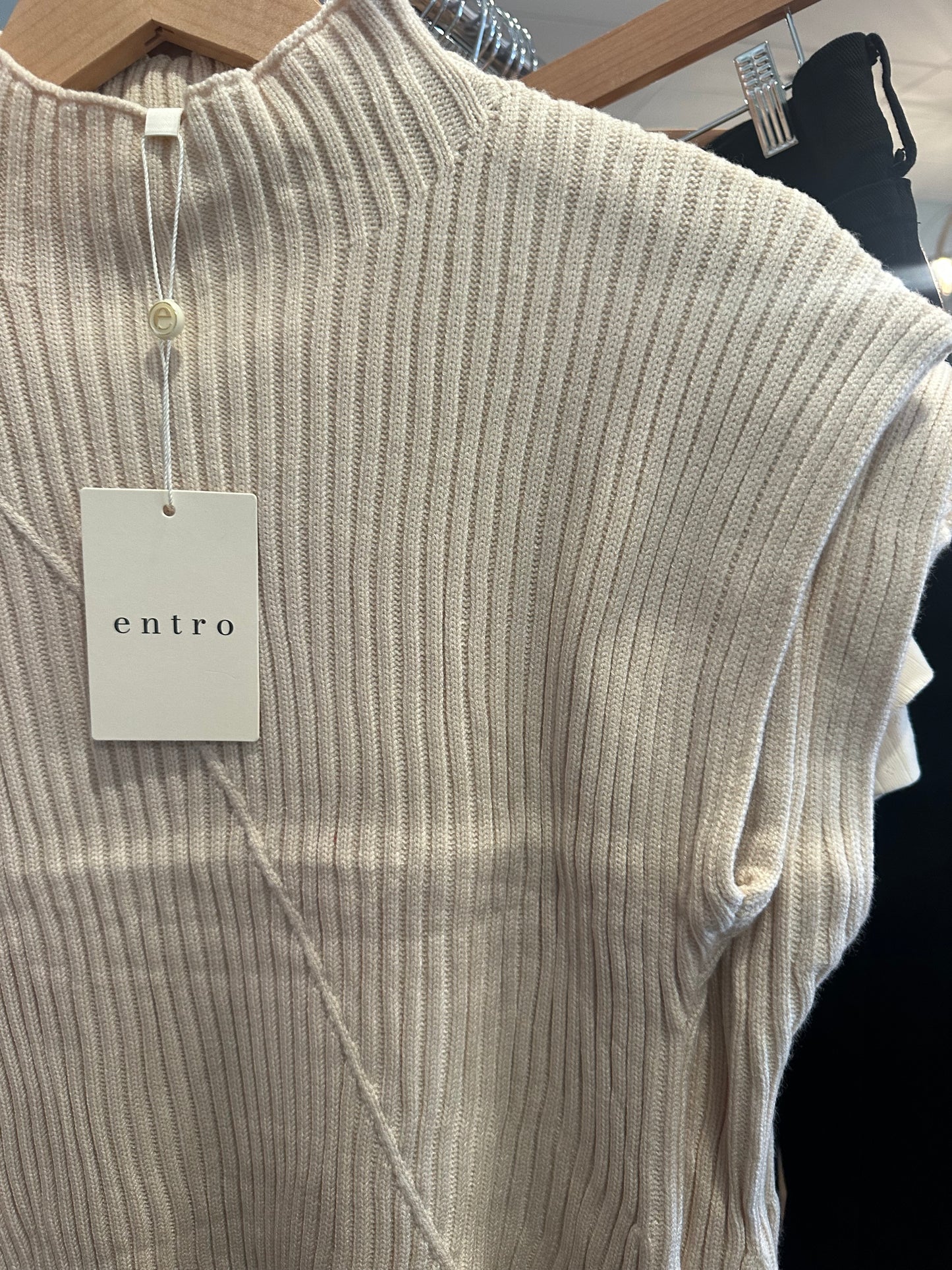 Harper Mock Neck Sweater Vest
