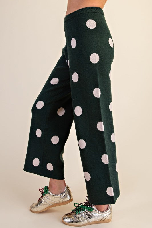Bonnie Polka Dot Knit Set