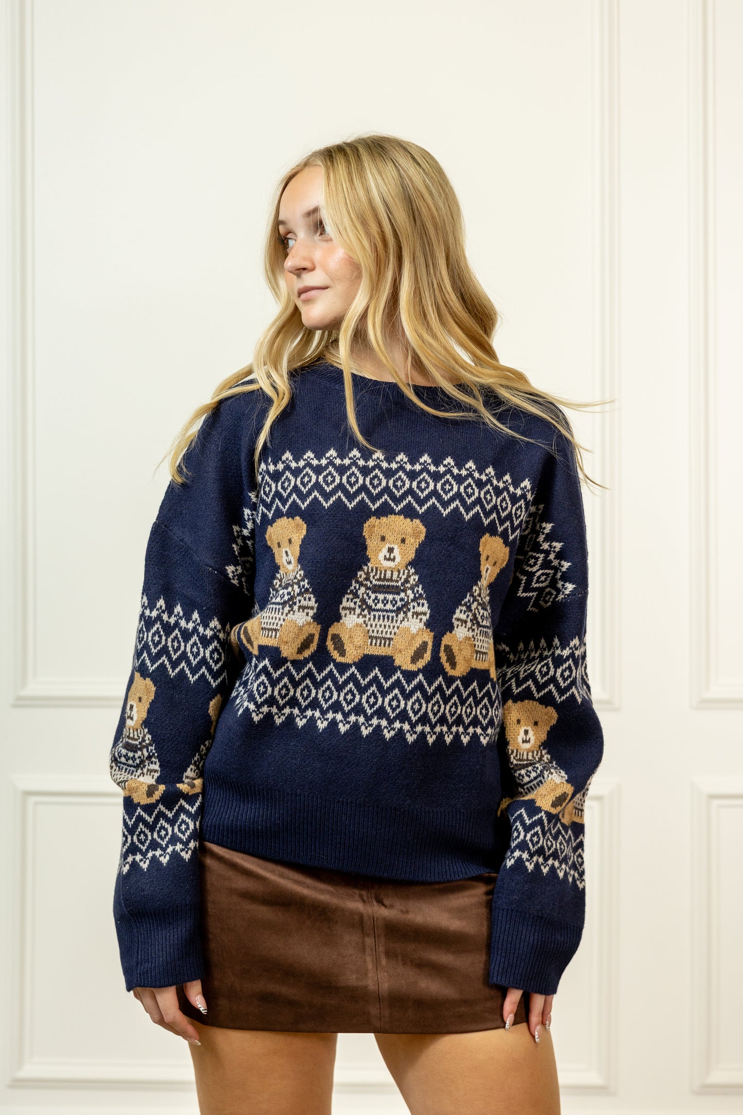 Nada Bear Knit Sweater