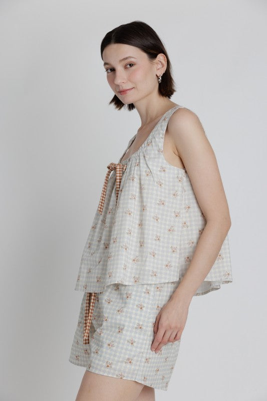 Renea Floral Top