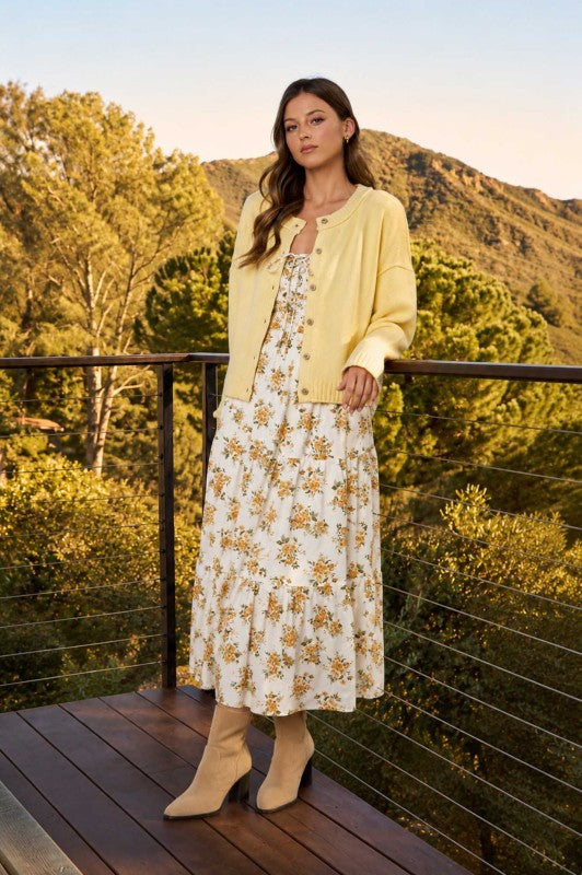 Golden Hour Midi Dress