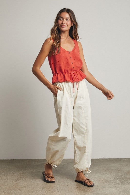 Papaya Scallop Hem