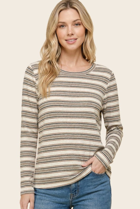 Mia Hacci Stripe Top