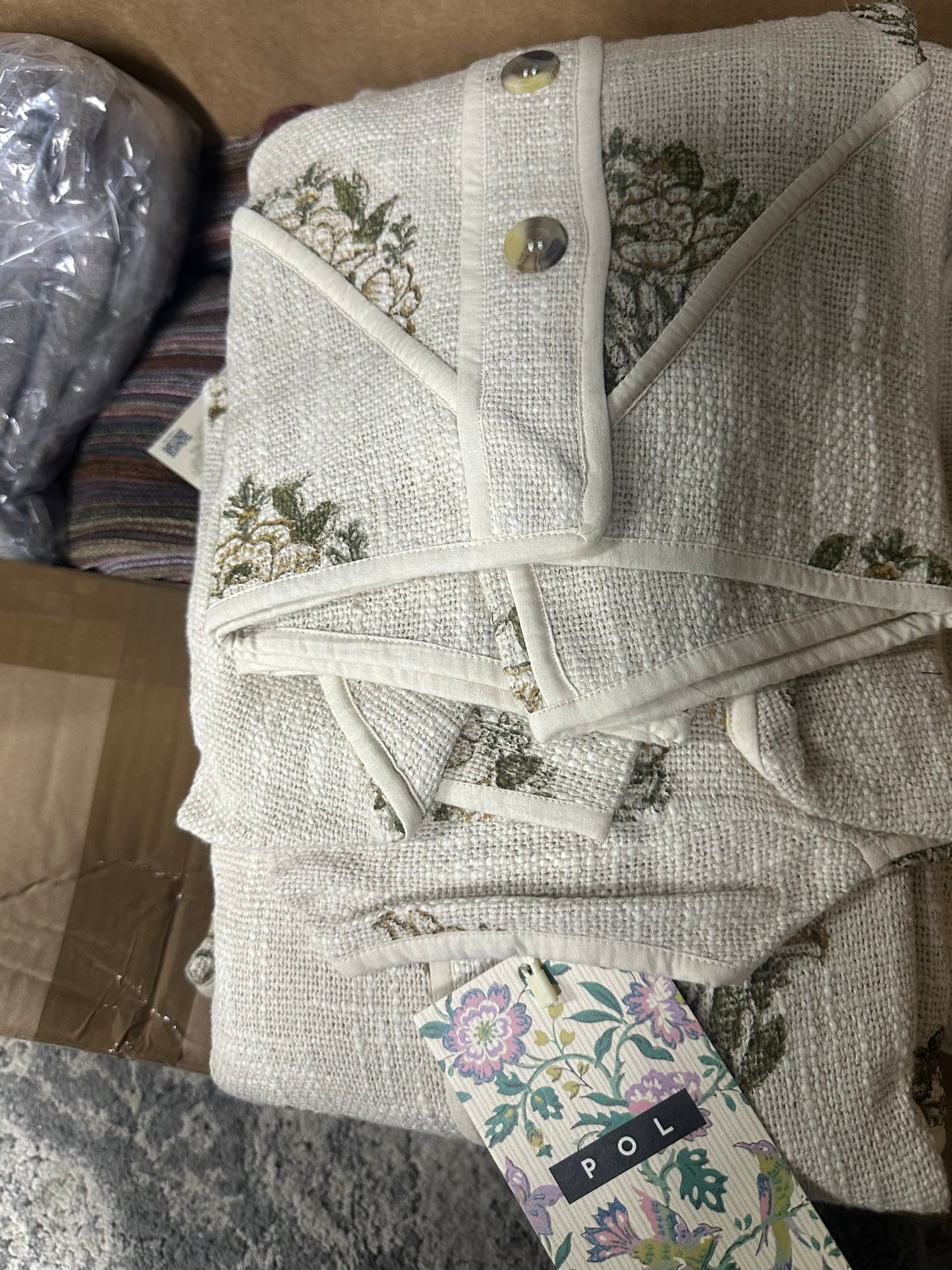 Amella Quilted Button Up