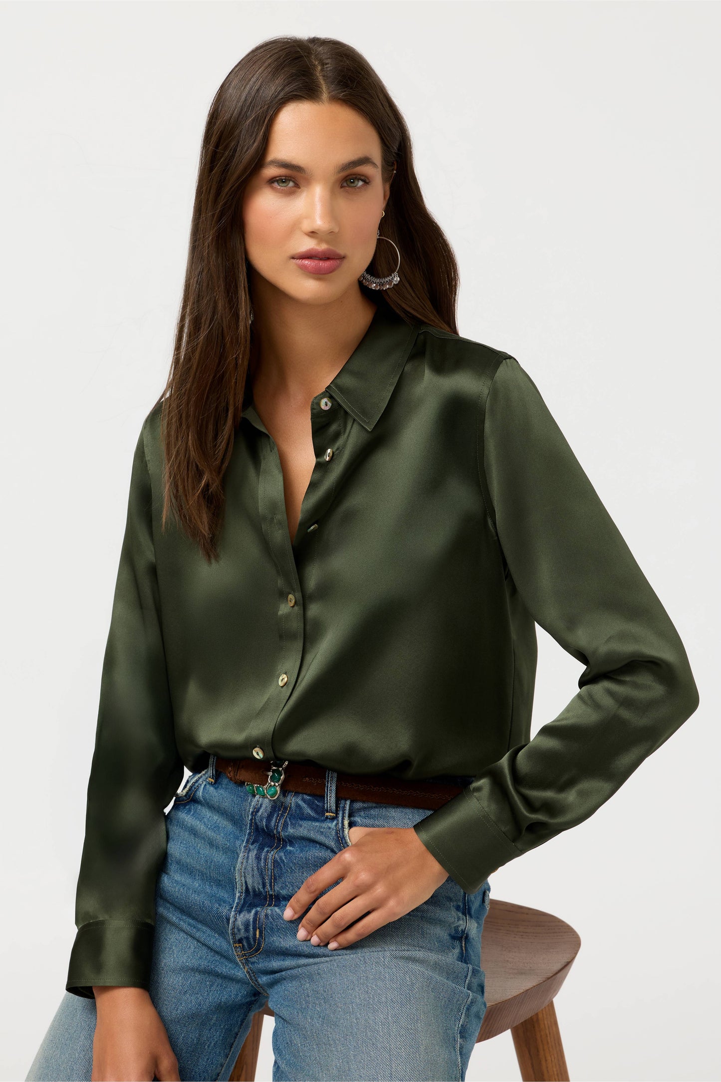 Carmella Button Up