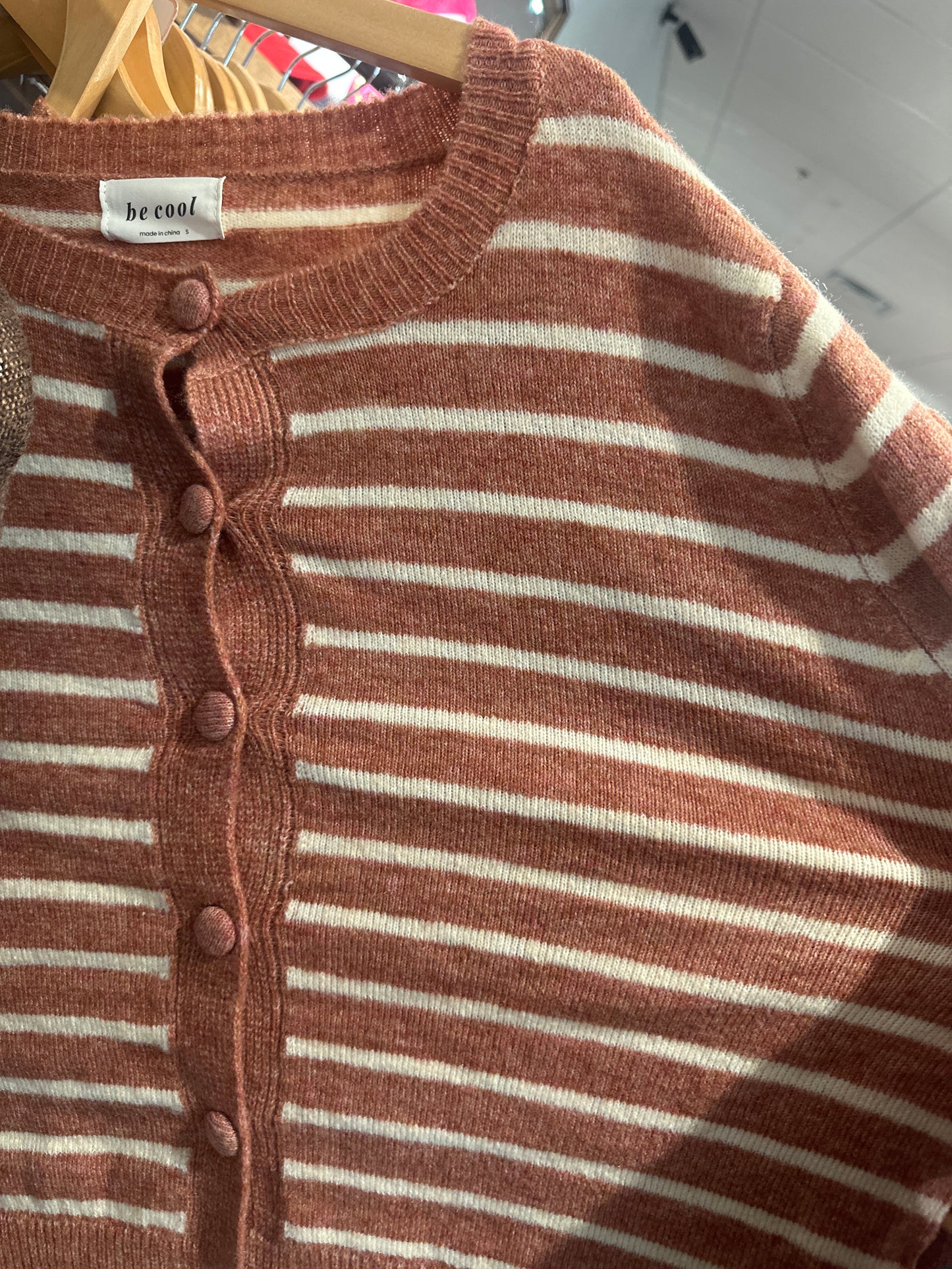Rosetta Crewneck Cartigan
