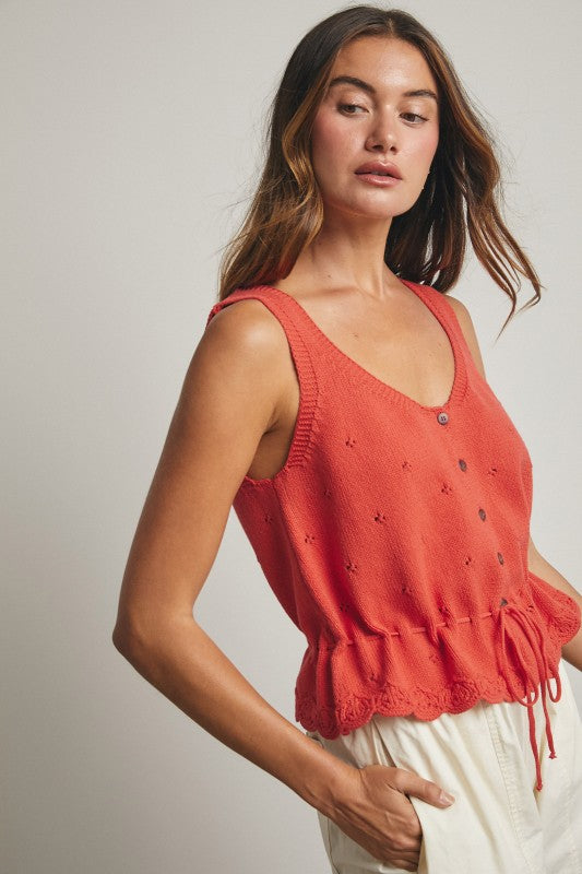 Papaya Scallop Hem