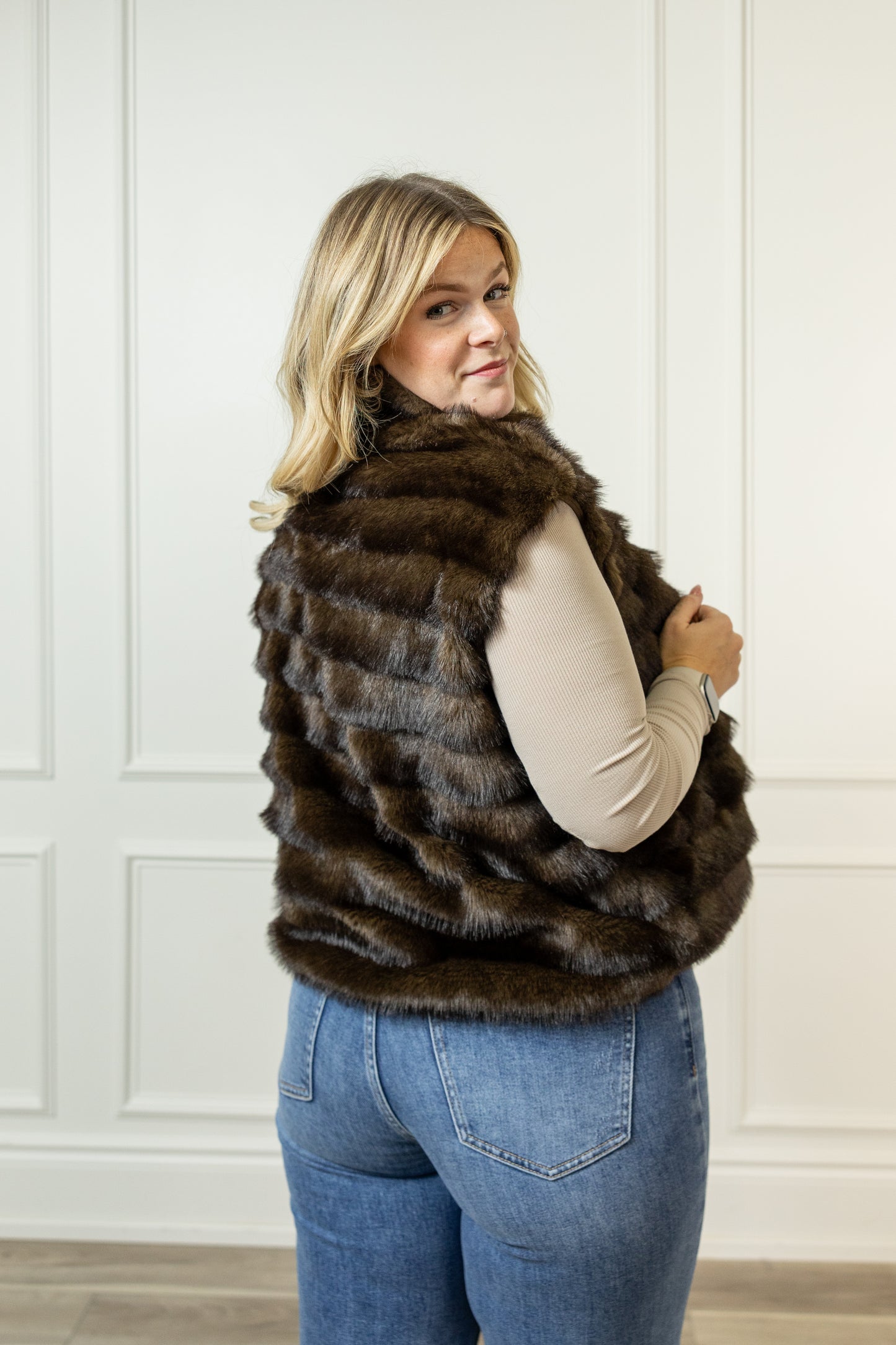 Brenna Faux Fur Vest