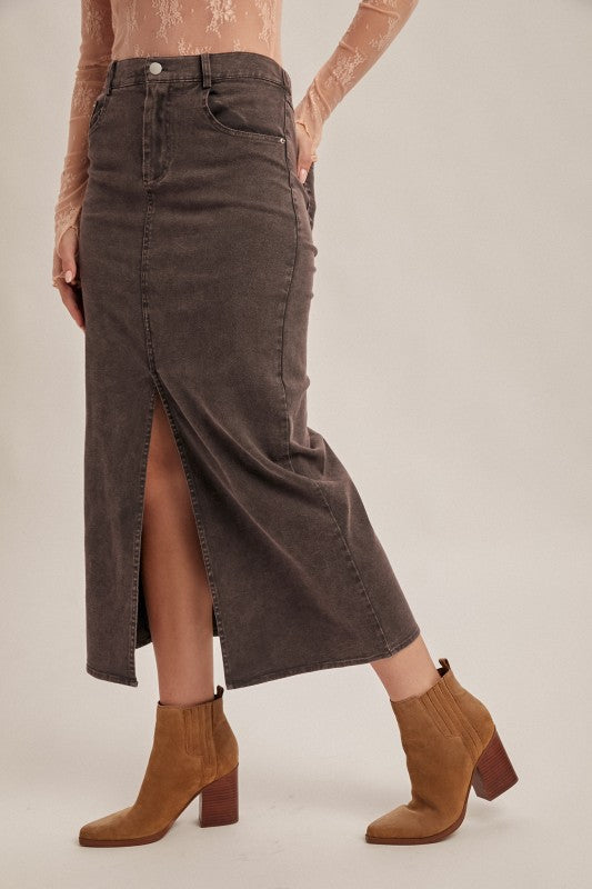 Dark Maxi Skirt