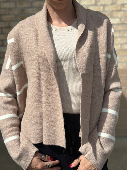 Mocha Sweater Cardigan