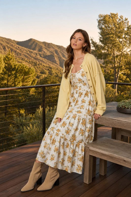 Golden Hour Midi Dress