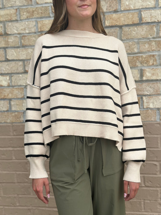 Taupe Stripe