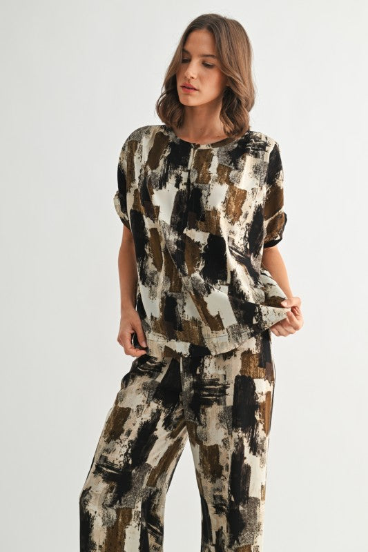 Abstract Becka Top