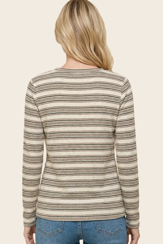 Mia Hacci Stripe Top