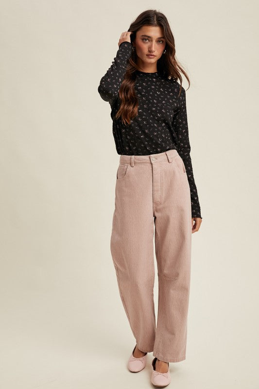 Garden Mock Neck