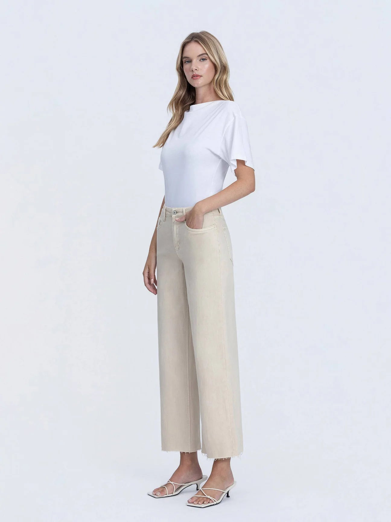 White Swan Vervet Denim