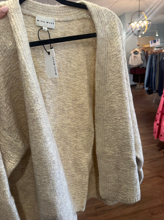 Vanilla Oat Cardigan