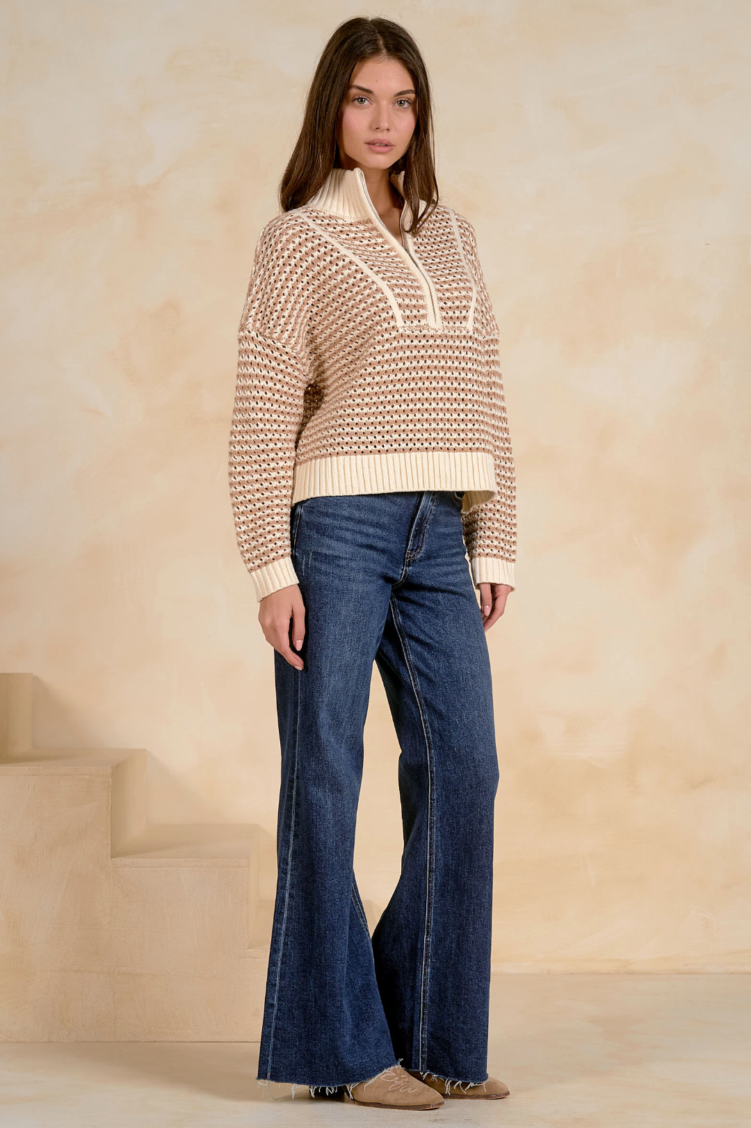 Letty Half Zip Sweater