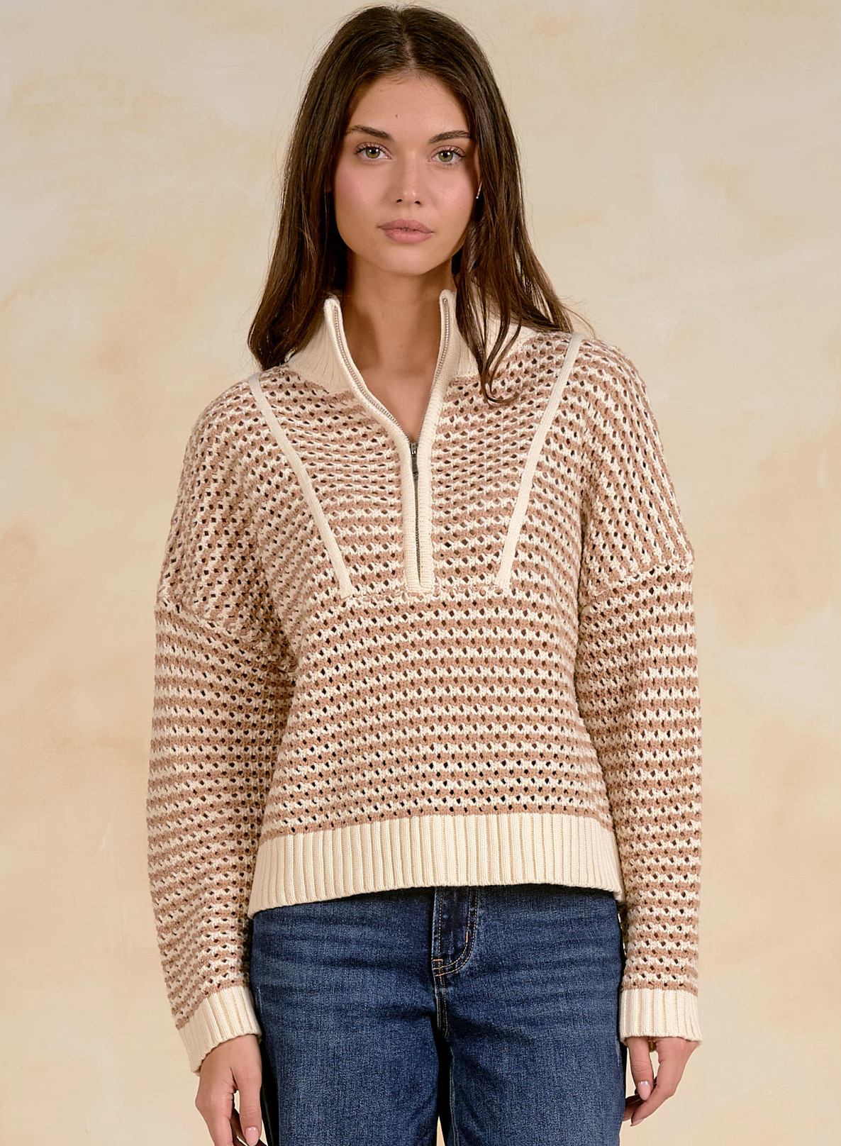 Letty Half Zip Sweater
