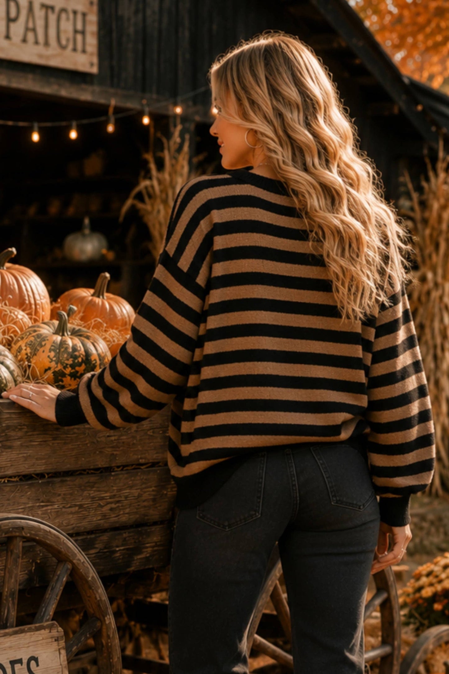 Pamela Pumpkin Sweater