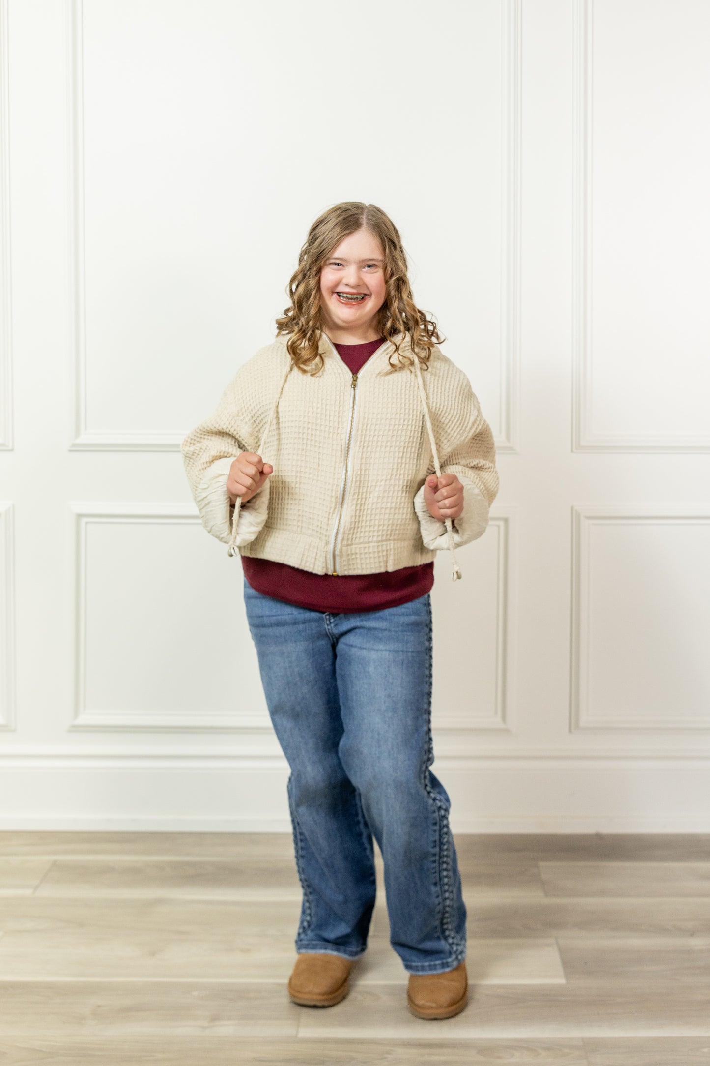 Polly Waffle Jacket