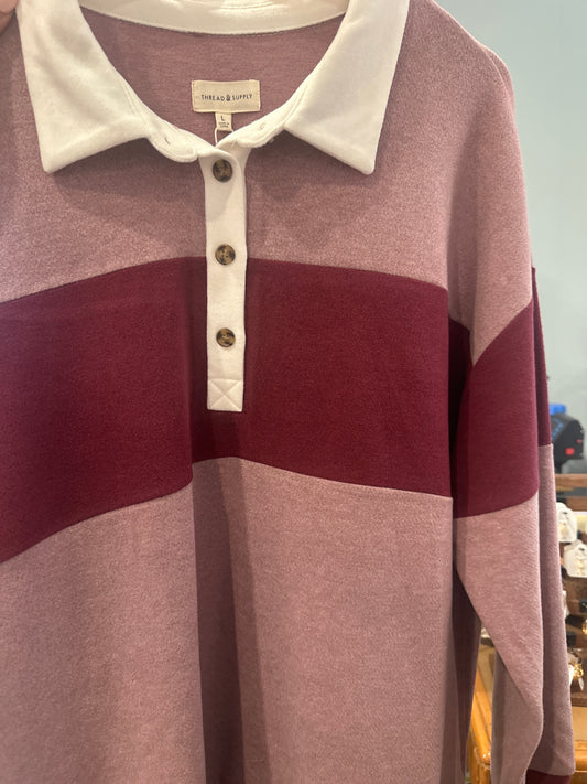 Penrose Mauve Top