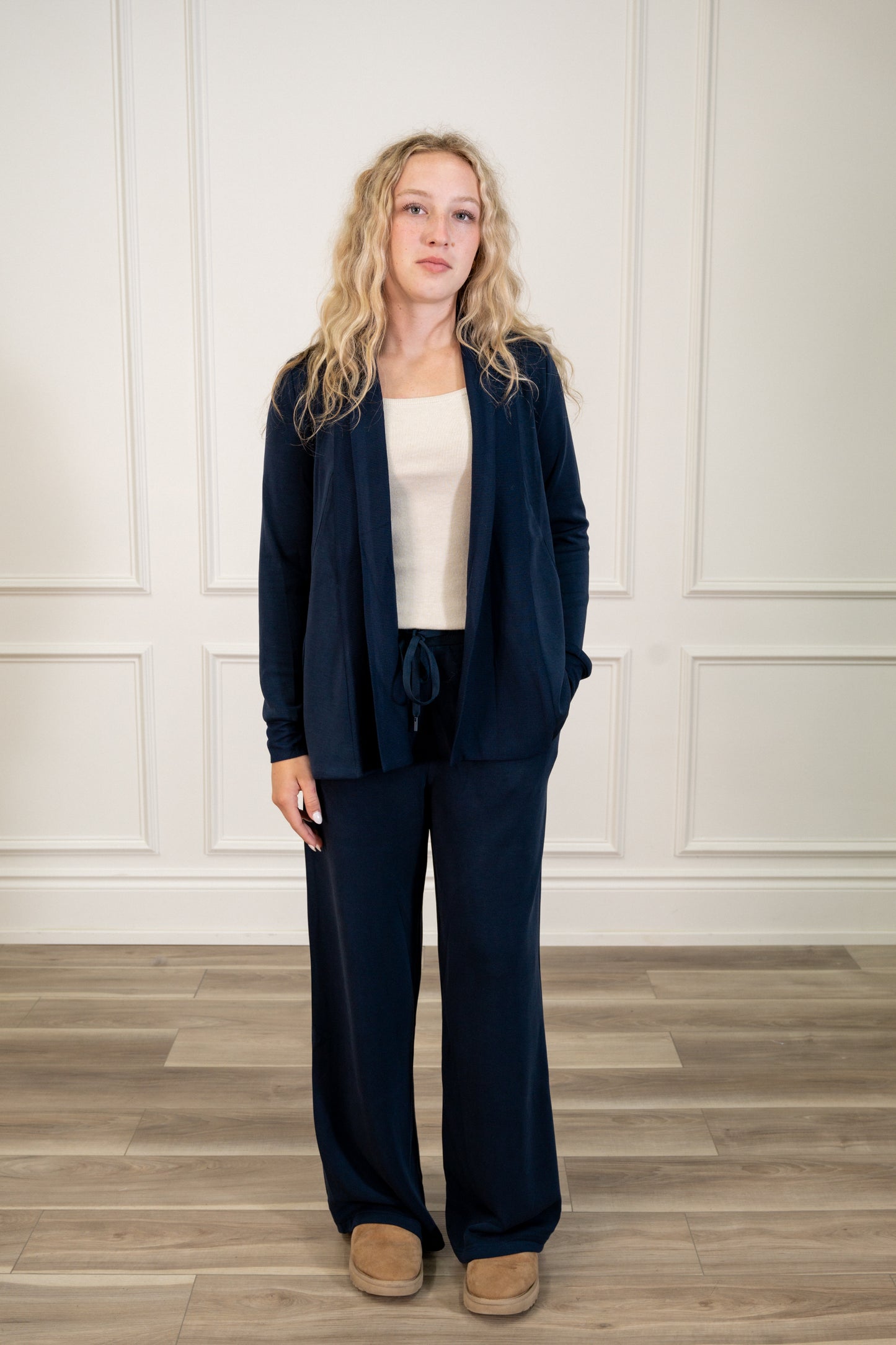 Brea Lounge Pant Navy