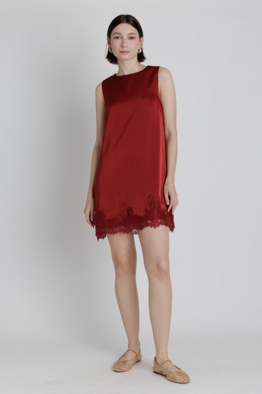 Aureum Satin Lace Mini